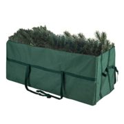 Elf Stor 83-DT5030 Heavy Duty Canvas Christmas Storage Bag Large for 9 Foot Tree, Non-Rolling, Green