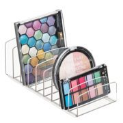 Clarity Vertical Plastic Palette Organizer for Storage of Cosmetics