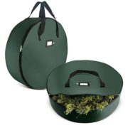 2-Pack Christmas Wreath Storage Bag 36" - Artificial Wreaths