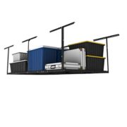 FLEXIMOUNTS 4x8 Overhead Garage Storage Rack Adjustable Ceiling Garage