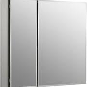 Double Door 30 inch x 26 inch Aluminum Bathroom Medicine Cabinet