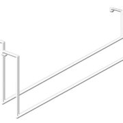 HyLoft 00419 Add On Storage Rack, Tool and Ladder Hangers, 2-Pack