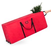 Rolling Duffel Holiday Decoration Storage Bag