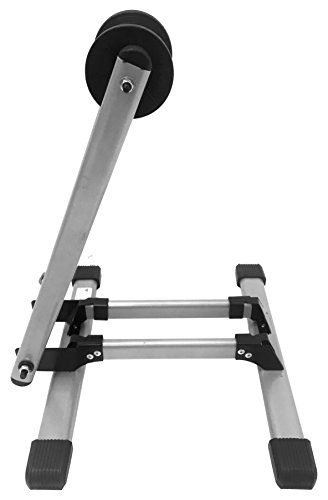 MaxxHaul 80717 Foldable Floor Bike Stand Fits 20"-29" Sports Bicycles