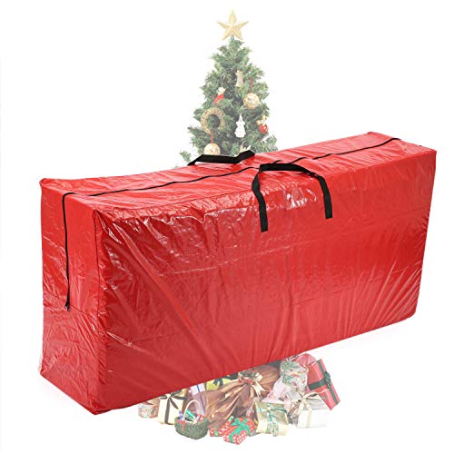 Vencer Red Extra Large Christmas Tree Bag for 9 Foot Tree Holiday 65" x 30” x 15",VHO-001