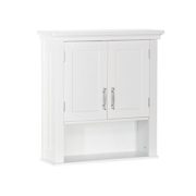 RiverRidge Somerset Collection Two-Door Wall Cabinet, White