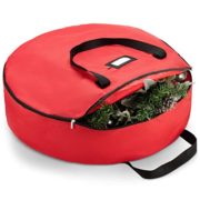 Zober Christmas Holiday Wreath Storage Bag - Premium 600D Oxford