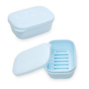 Soap Holder 2 Pack Container Soap Case for Shower
