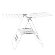 Hamilton Beach 83120 Foldable Clothes, Indoor A- A-Frame Drying Rack, White