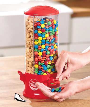 3-Way Desktop Candy Dispenser