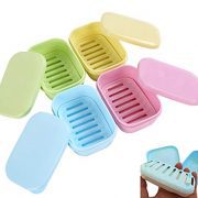 Removable Soap Drainers Plastic Soap Holder Container Soap Saver Box