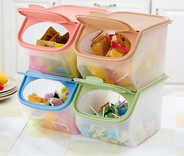 Large Capacity Rice Storage Box Grain Storage Container Food Storage Cereal Container Kitchen Storage Container Measuring Cup