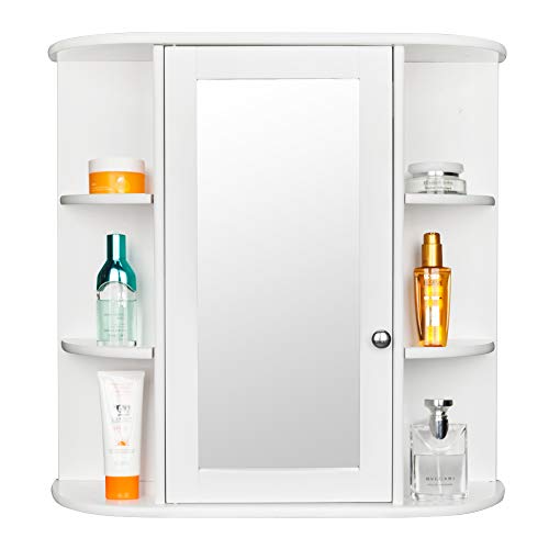 Zippem Bathroom Wall Cabinet Multipurpose Kitchen Medicine Storage
