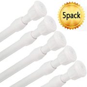 GoodtoU Tension Rods - 5 Pack Cupboard Bars Tensions Rod
