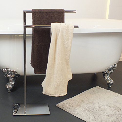 Kela Free Standing Towel Rack for Bathroom Style Collection