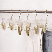 Acrylic Hanger for Clothes with Gold Hook with Rose Gold