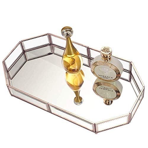 Hersoo Large Classic Vanity Tray/Ornate Decorative Perfume/Elegant