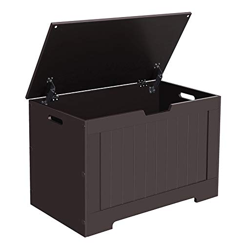 VASAGLE Lift Top Entryway Storage Chest/Bench with 2 Safety Hinge