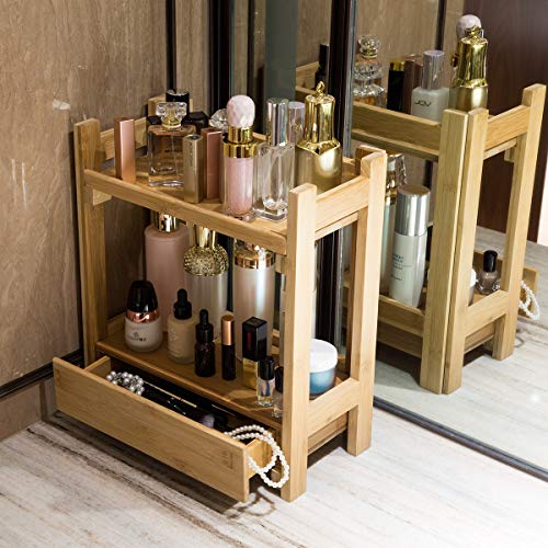 GOBAM Makeup Organizer Holder Cosmetic Storage Bathroom Organizer