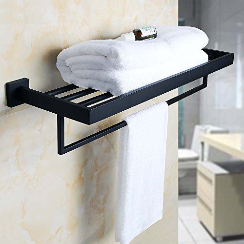 Alise Bathroom Towel Rack/Rail Holder Towel Shelf Hanger Wall Mount