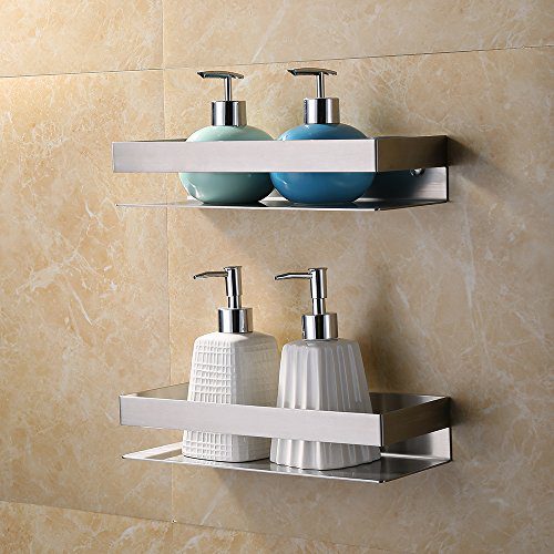 Kes Bathroom Shelf Stainless Steel Bath Shower Shelf Basket Caddy
