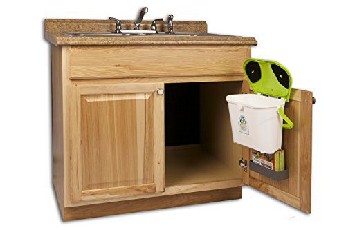 Kitchen Compost Caddy Cabinet Mounted Compost Bin