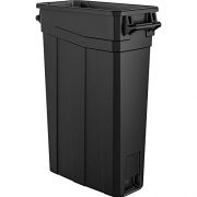AmazonBasics 23 Gallon Commercial Slim Trash Can with Handle
