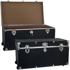 Mercury Luggage Wheeled Storage Locker, Black