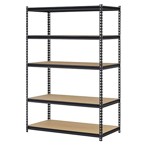 Edsal Steel Storage Rack, 5 Adjustable Shelves