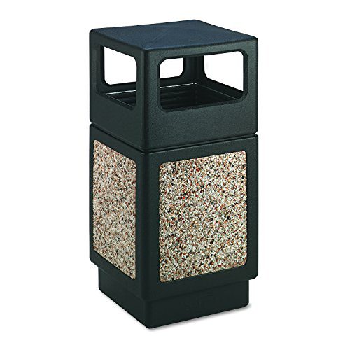 Safco Products Canmeleon Outdoor/Indoor Aggregate Panel Trash Can