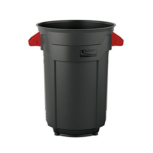 Suncast Commercial Utility Trash Can, 32 Gallon