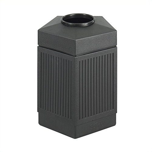 Safco Products Canmeleon Outdoor/Indoor Open Top Pentagon Trash