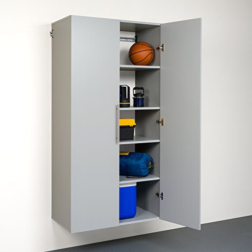 Prepac Hang-Ups Storage Cabinet, 36"/Large, Light Gray