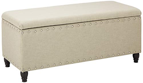 Christopher Knight Home Living Dynasty Fabric Storage Ottoman