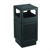 Safco Products Canmeleon Outdoor/Indoor Recessed Panel Trash Can