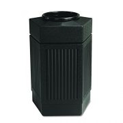 Safco Products Canmeleon Outdoor/Indoor Open Top Pentagon Trash Can