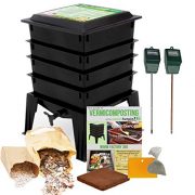 Worm Factory 360 Composting Bin + Moisture and pH Testing