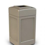 Commercial Zone 42 gal. Square Commercial Trash Can