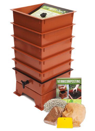 Worm Factory -Tray Worm Composter, Terra Cotta