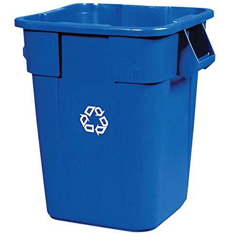 Rubbermaid Commercial Products BRUTE Square Bin Storage Container
