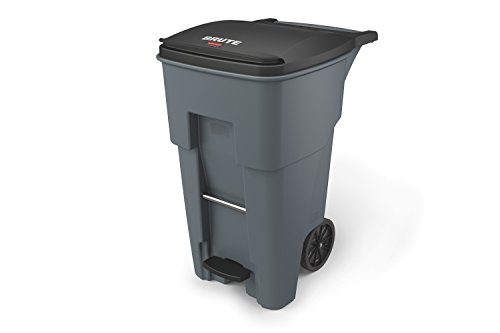 Rubbermaid Commercial Brute Step-On Rollout Trash Can