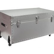 DormCo Smooth Steel Standard Size Trunk - USA Made