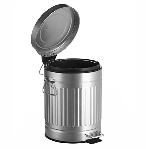 AMG and Enchante Accessories, Round Waste Bin, 5L Garbage Trash Can