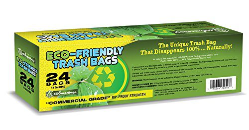 Eco-Smartbags Biodegradable Trash Bags, 13-Gallon