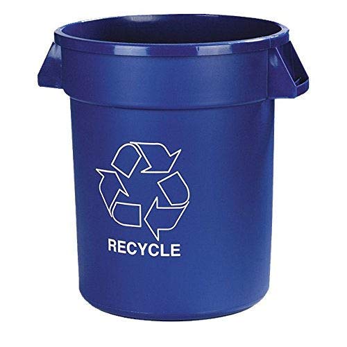 Carlisle Bronco Recycle Waste Container, 32-gal. Capacity