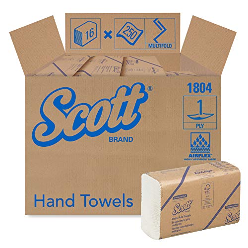 Scott Essential Multifold Paper Towels with Fast-Drying Absorbency Pockets