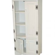 Target Marketing Systems Tall Storage Cabinet with 2 Adjustable Top Shelves