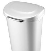 Rubbermaid Touch Top Lid Trash Can for Home, Kitchen, and Bathroom Garbage