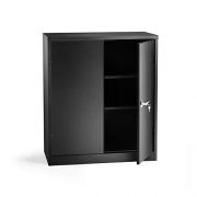 Superday Steel SnapIt Counter Cabinet 3 Shelf Metal Storage Cabinet