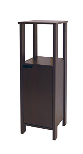 Neu Home Free Standing Floor Cabinet Bathroom Storage Wood Tower